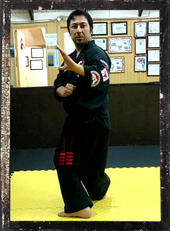 Front Twist Stance in Kenpo Karate