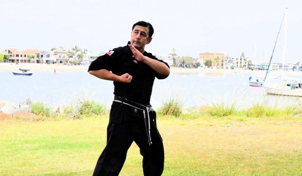Back Elbow Strike in Kenpo Karate