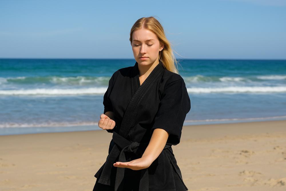Push Down Block in Kenpo Karate 2 Push Down Block in Kenpo