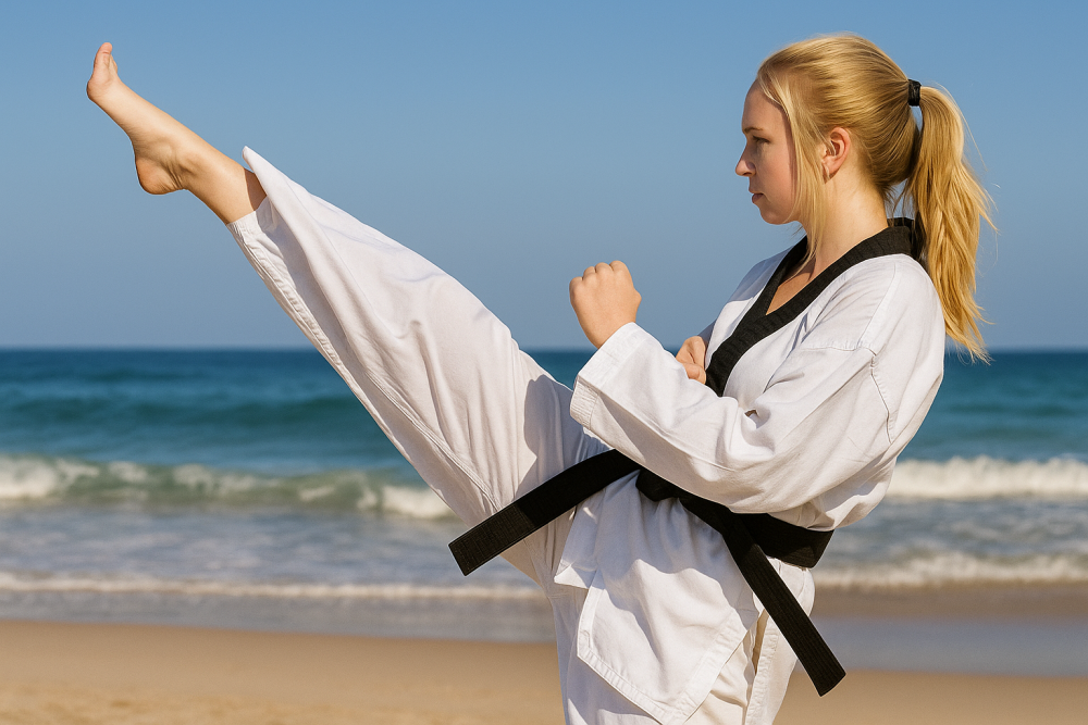 Front Kick in Taekwondo 1 Taekwondo Front Kick Step by Step