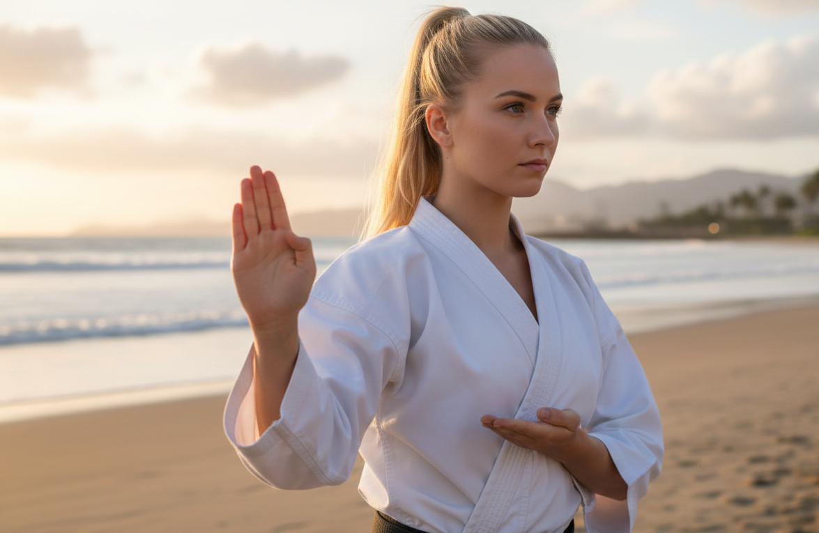 Knife Hand Strike in Karate