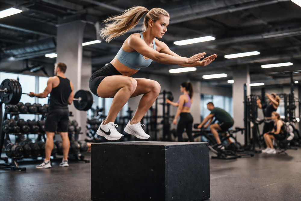 Box jumps Exercise 3 Box Jump Variations