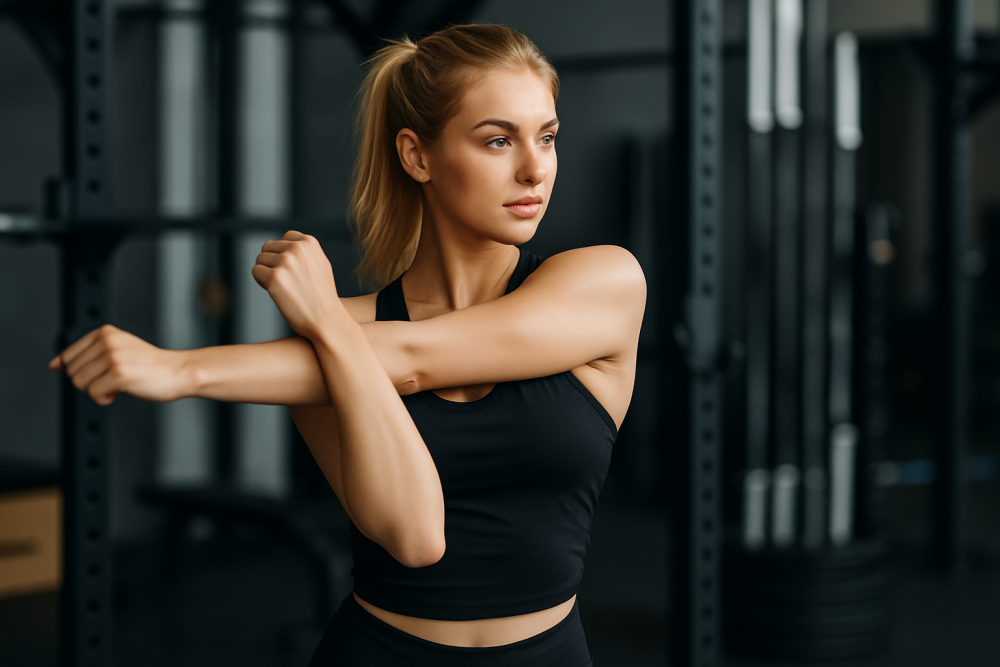 Arm Cross Stretch 2 Arm Cross Stretch Benefits