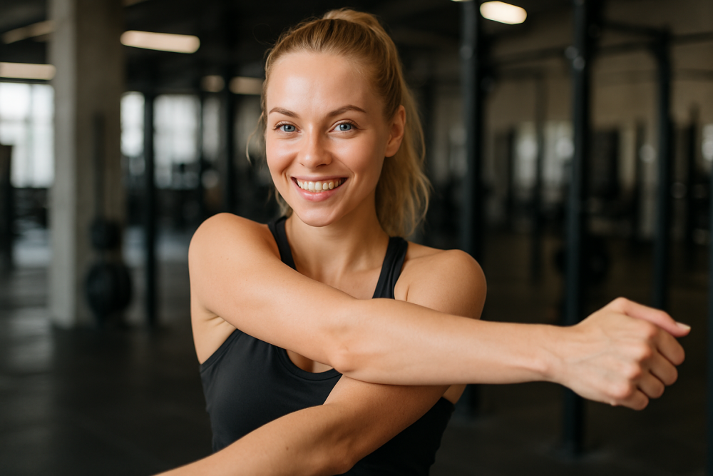 Arm Cross Stretch 3 Arm Cross Stretch Step-by-Step Guide