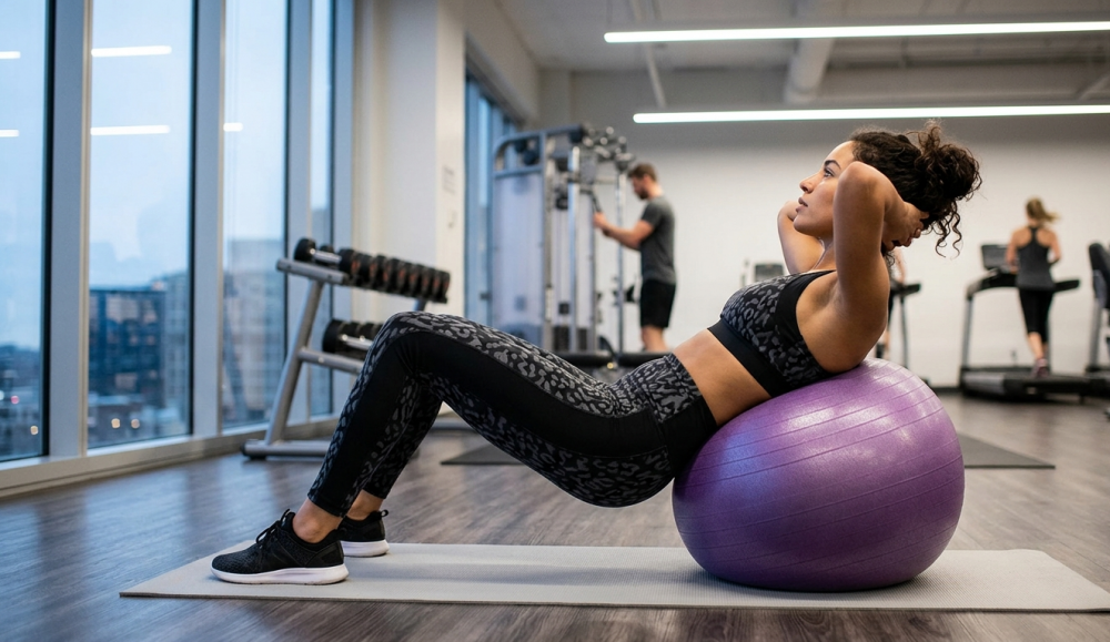 Benefits of Crunches on a Ball