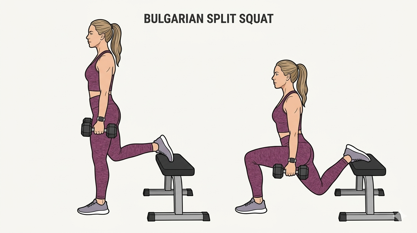 Bulgarian Split Squats 1 Key Benefits of Bulgarian Split Squats