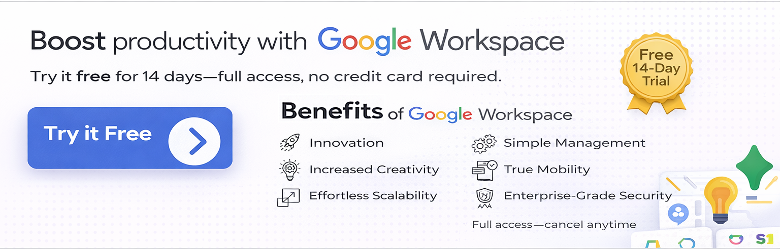 Free Google Workspace Trial