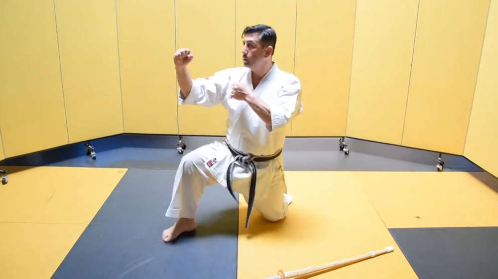 Iai Goshi Dachi in Karate